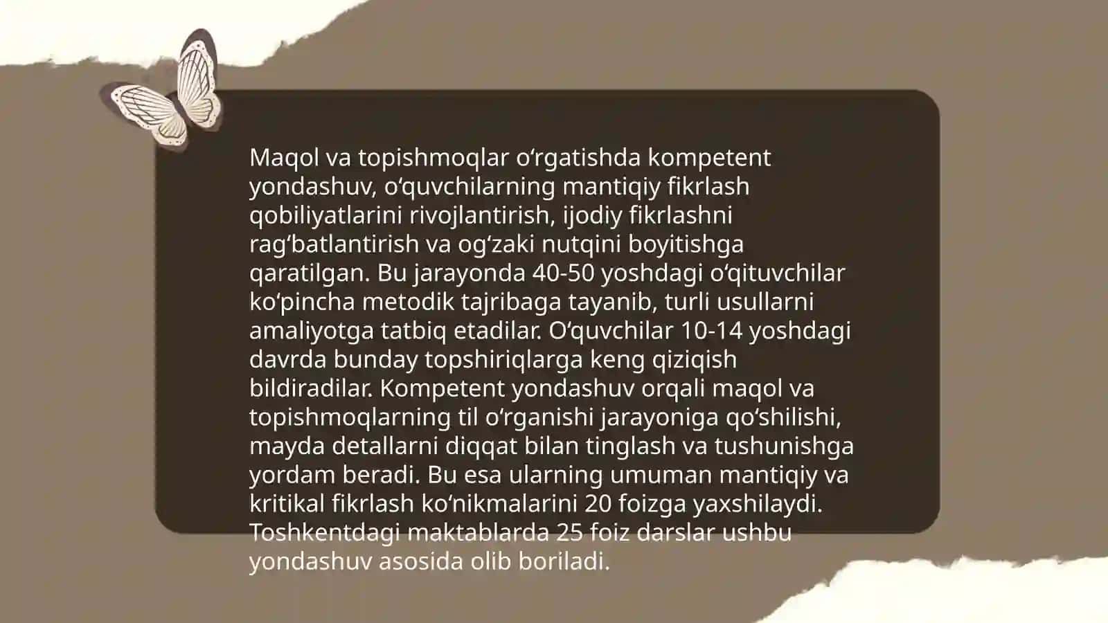 Maqol va topishmoq janriga xos matnlar ustida ishlash 4