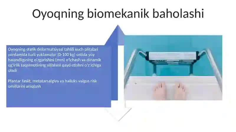 Oyoq panjalari statik deformatsiyasi 4
