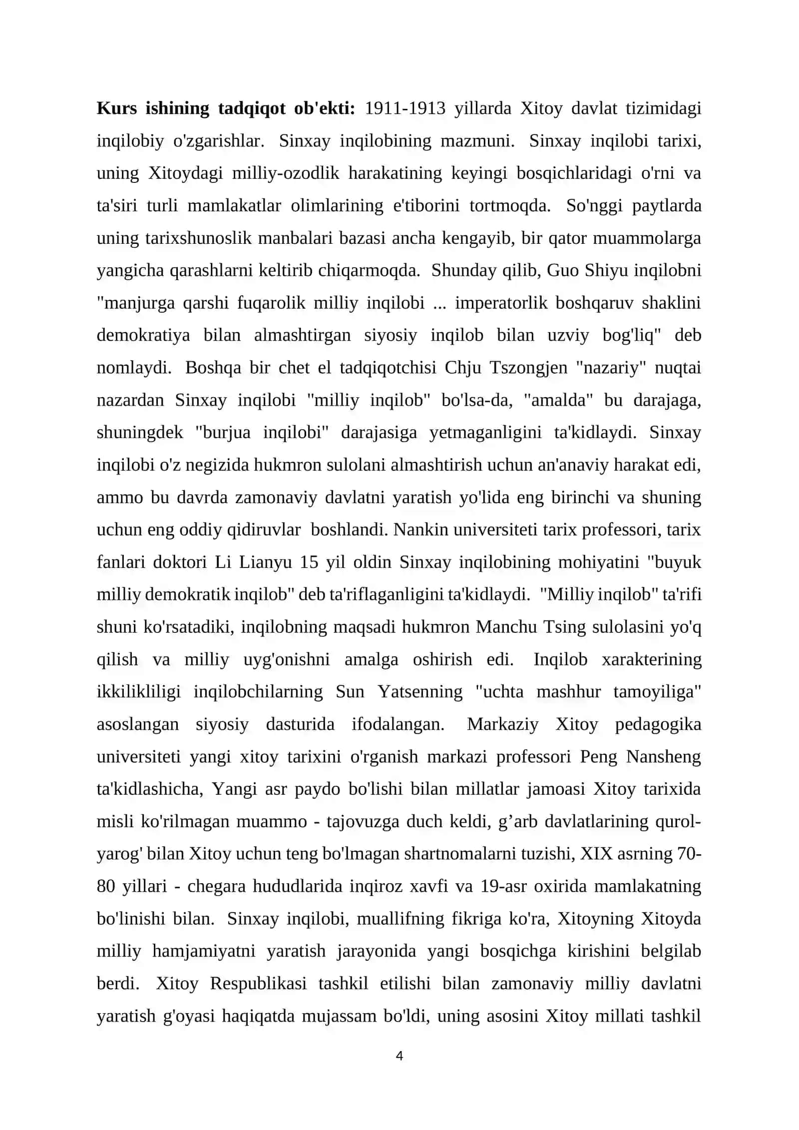 SINXAY INQILOBI, MOHIYAT VA NATIJALARI 4