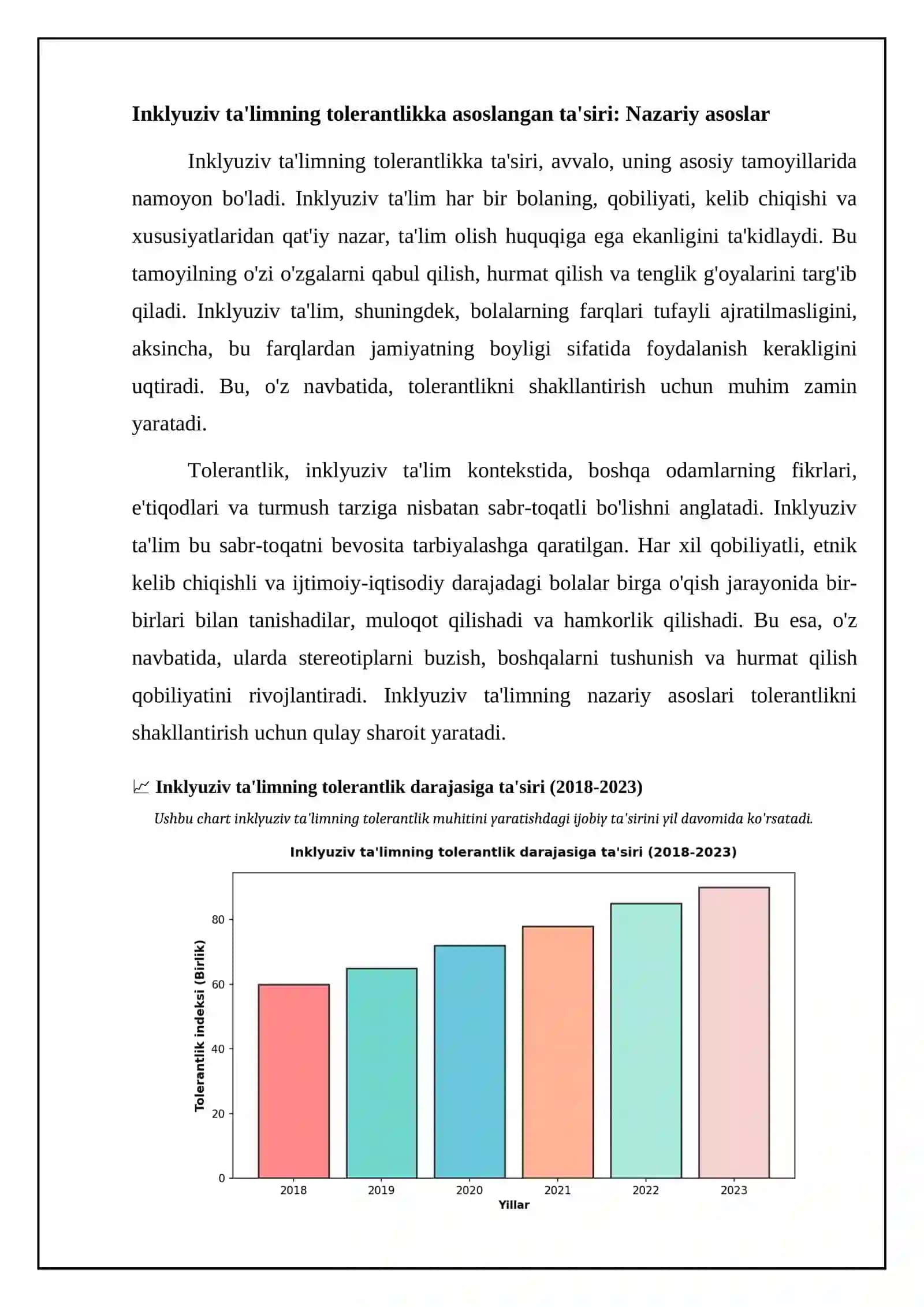 Inklyuziv ta'lim va tolerant muhit o'rtasidagi bog'liqlik 4