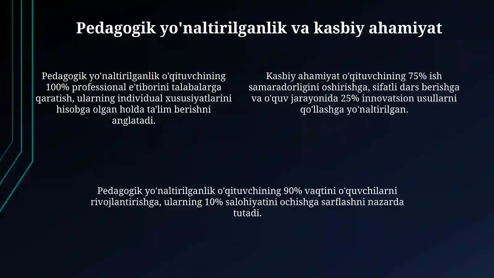 Pedagogik mahoratning asosiytarkibiyqismlari 4