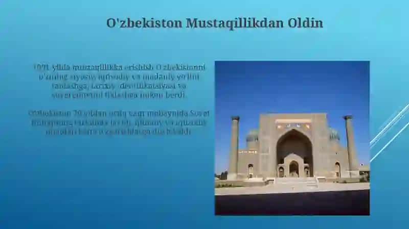 Millat Qurish: O'zbekistonning Noyob Rivojlanish Strategiyasi 4