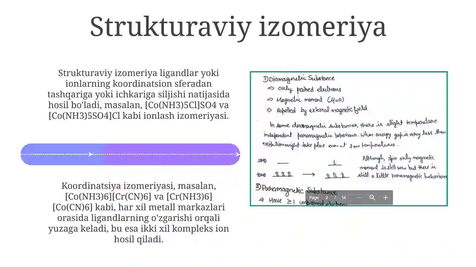 Kompleks birikmalarning rangi 4