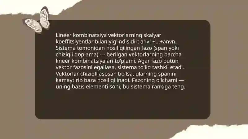 Vektorlar Sistemasi 4