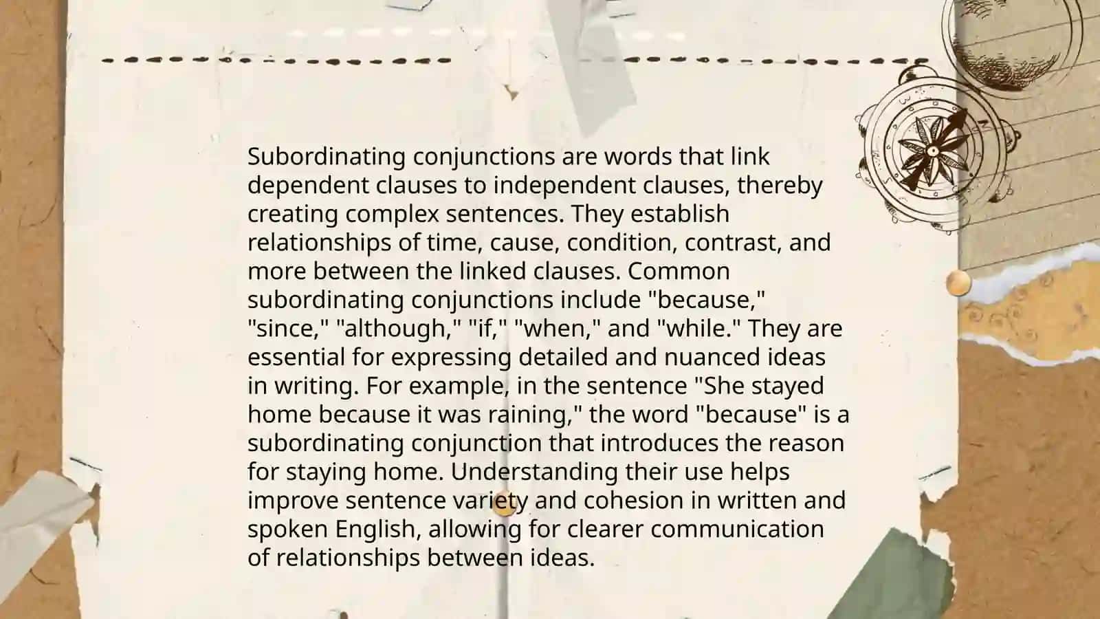 Linking words 4