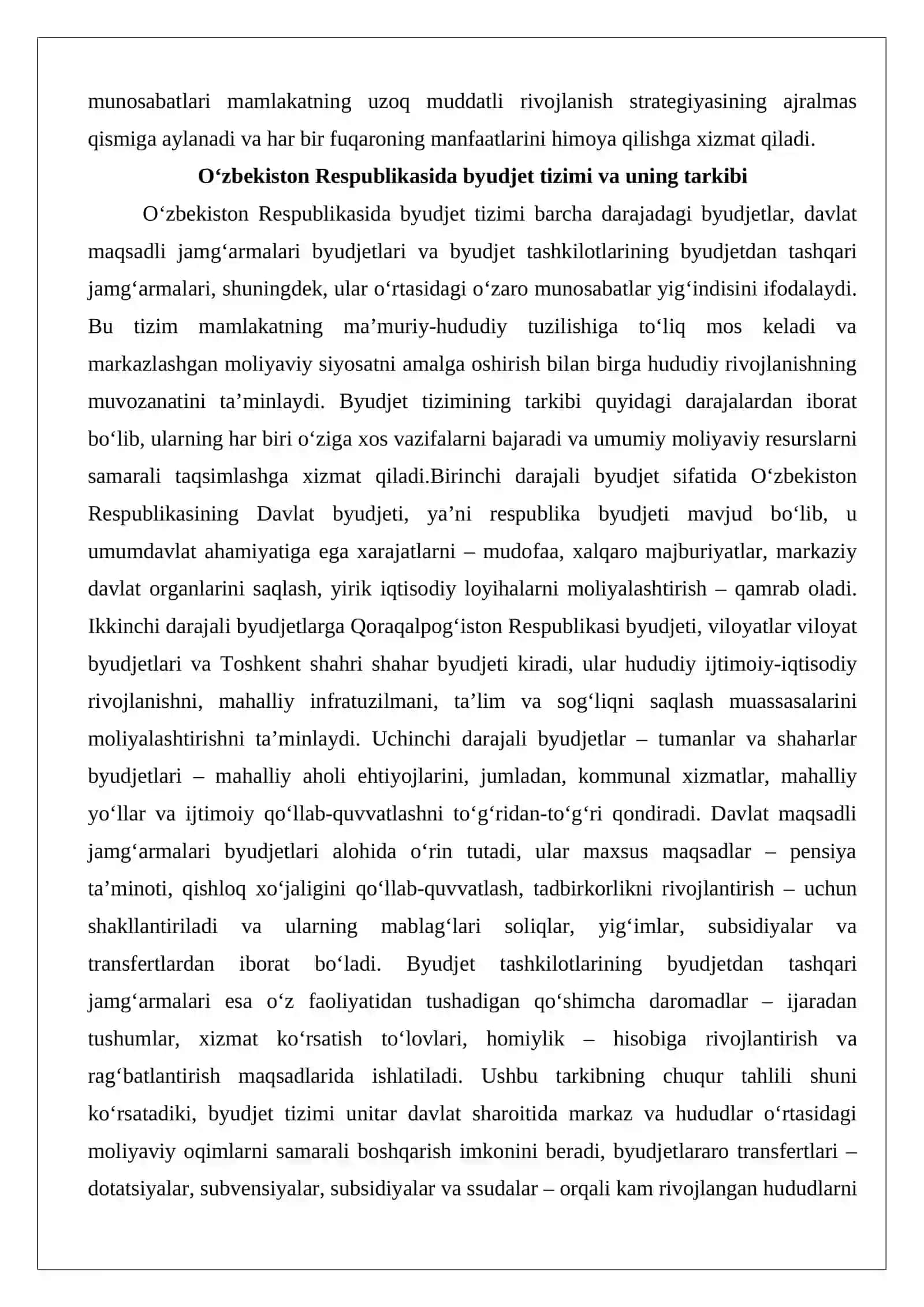 Byudjet munosabatlarining huquqiy asoslari: moddiy huquqiy normalari va protsessual huquq normalari 4