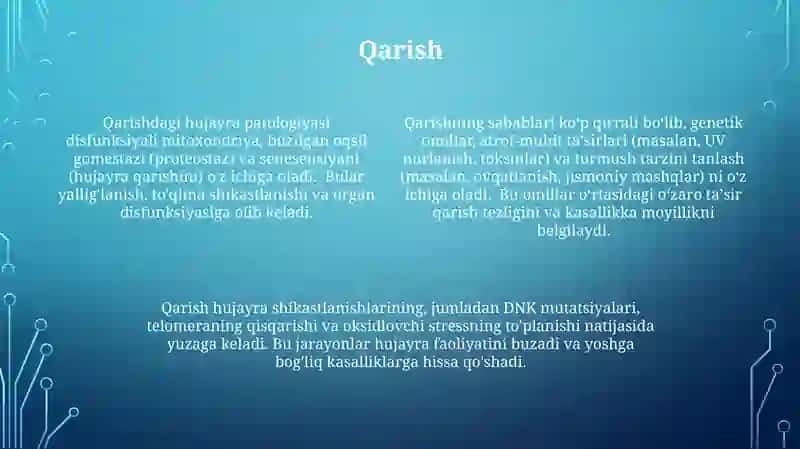 Hujayra patologiyasi va uning kelib chiqish sabablari 4
