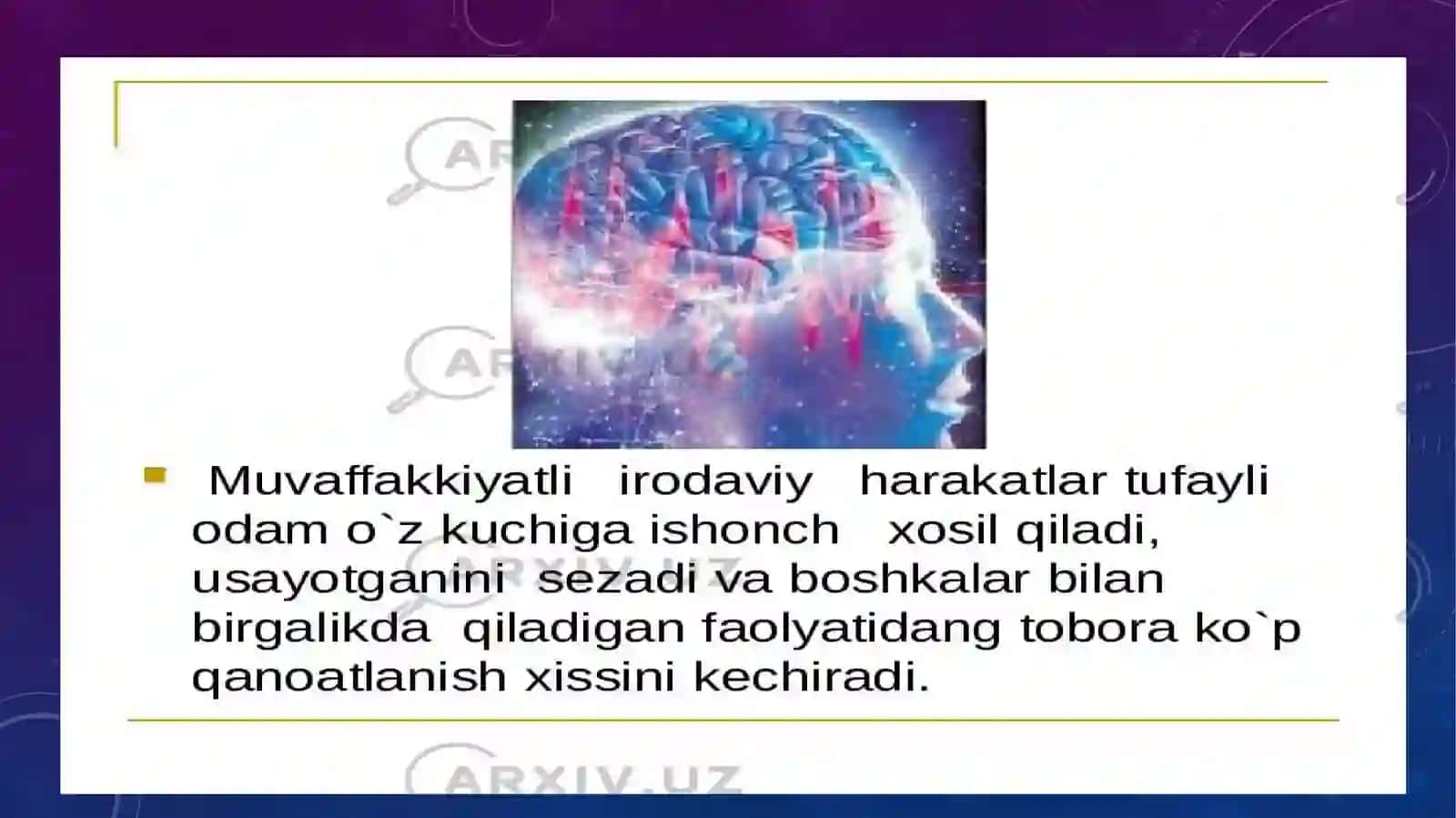 Shaxsning hissiy-irodaviy sohasi 4