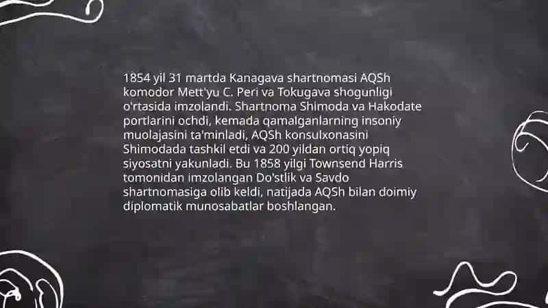 Perri ekspeditsiyasi va Yaponiya ochilishi (1853–1854) 4
