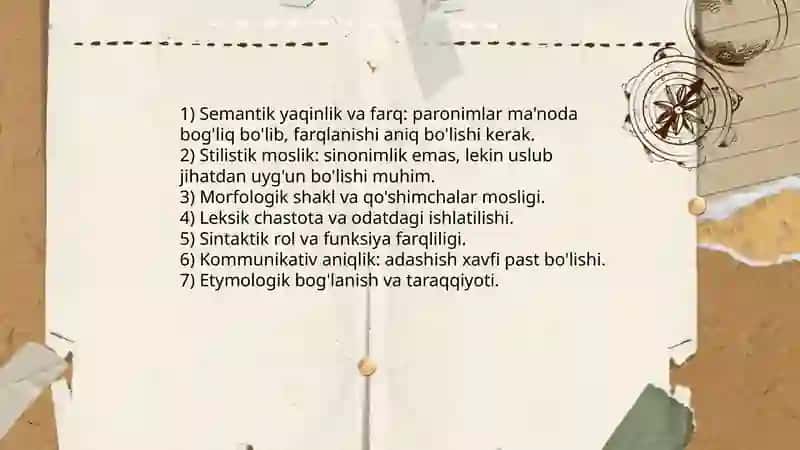 Paronimlar o'quv lug'ati 4