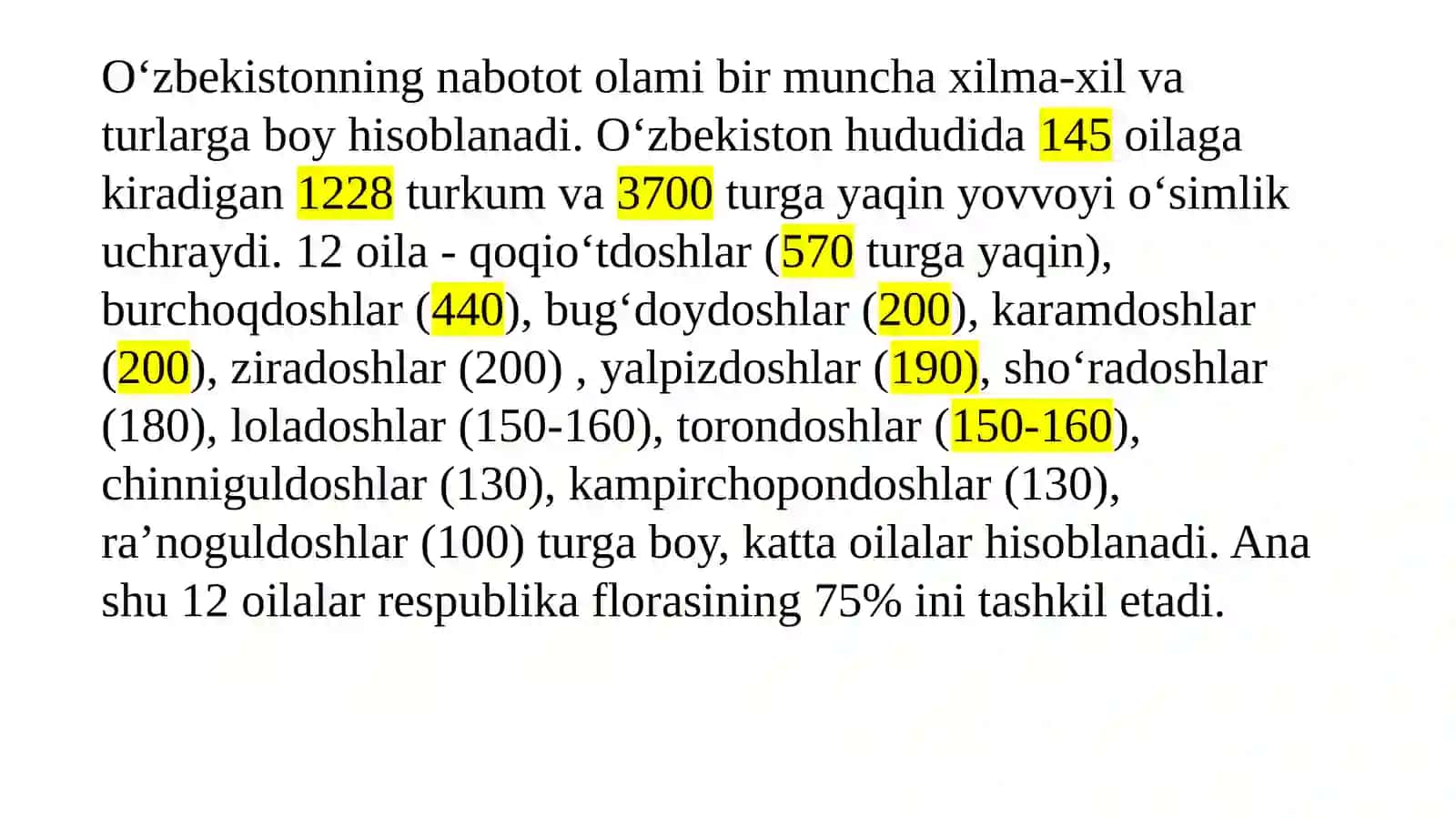 Dorivor o‘simliklarning ekologik guruhlari 4