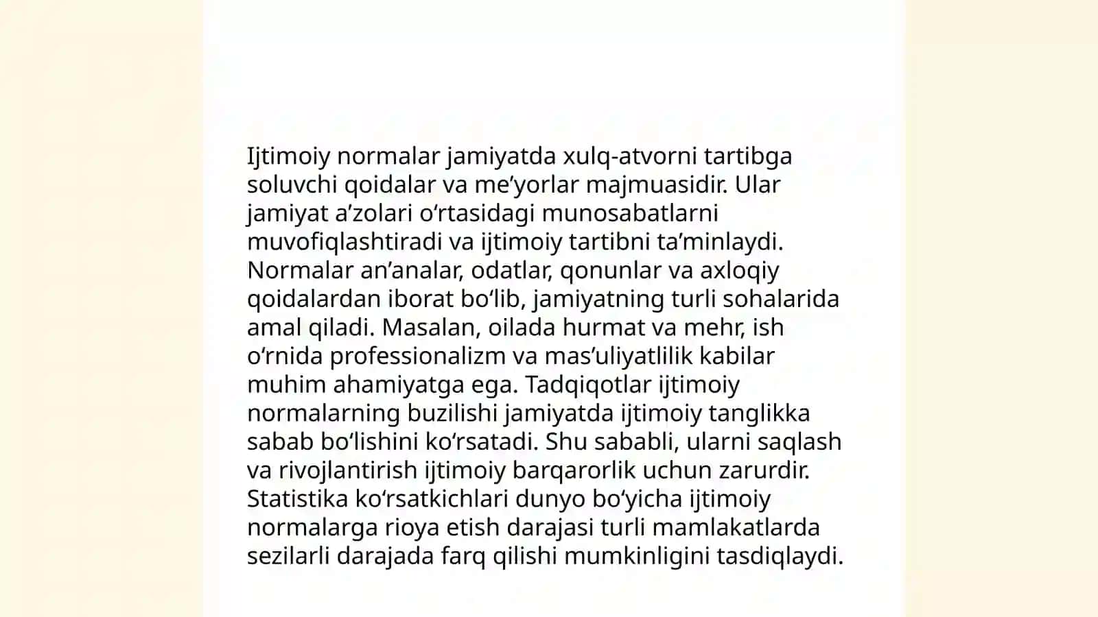 Shaxsning rivojlanishi tarbiyasi va ijtimoiylashuvi 4