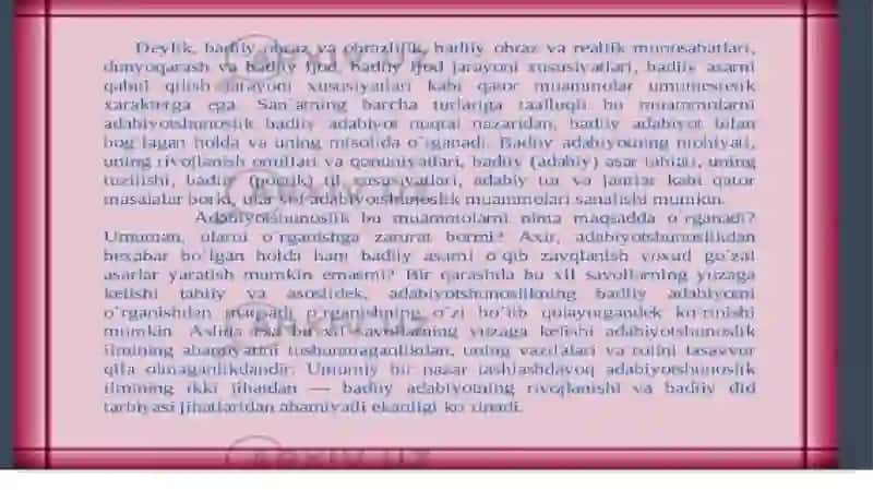 Sharq mumtoz adabiyotshunosligi tarixi 4