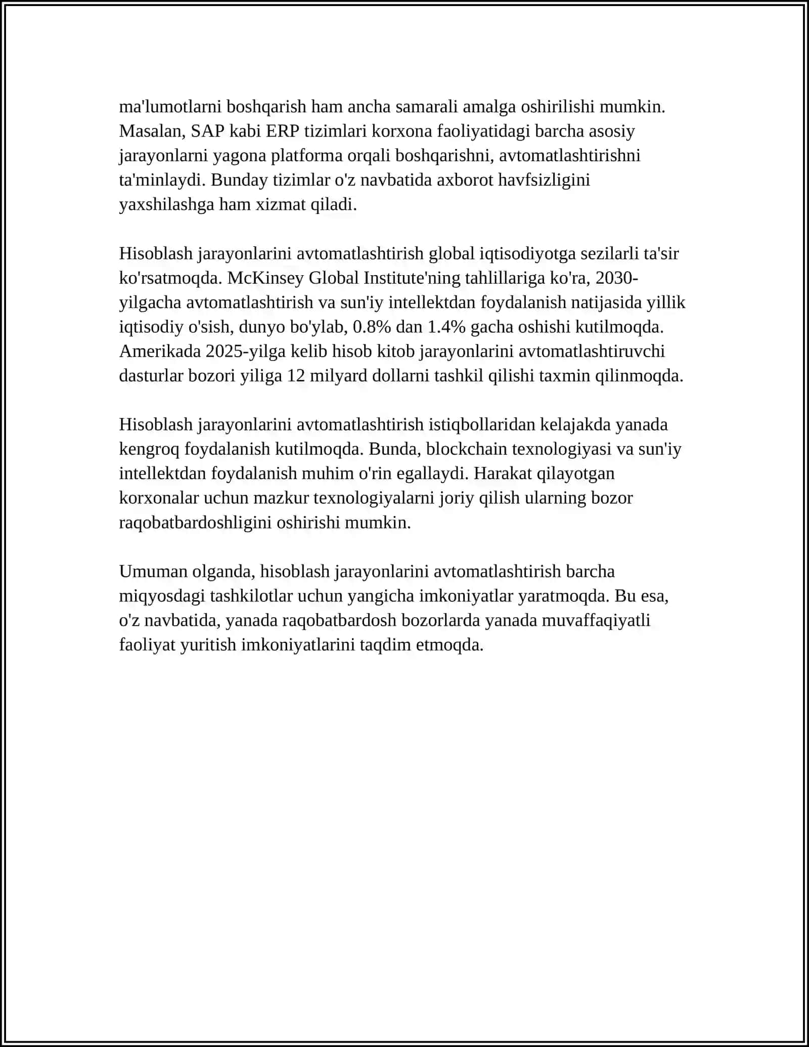 HISOBLASHLARNI KONVEYRLI TASHKILLASHTIRISH 4