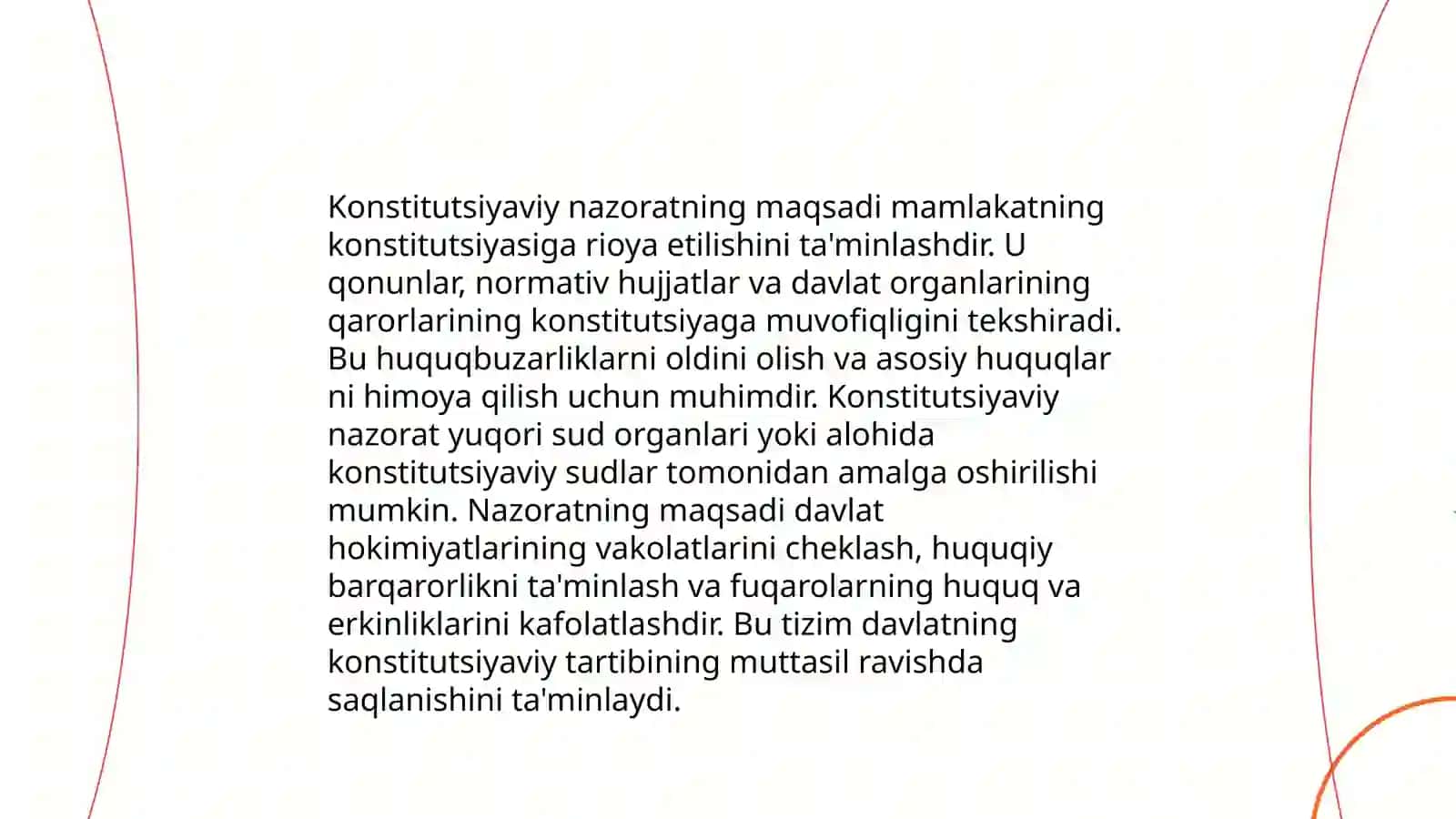 Konstitutsiyani muhofaza etish va Konstitutsiyaviy nazorat 4