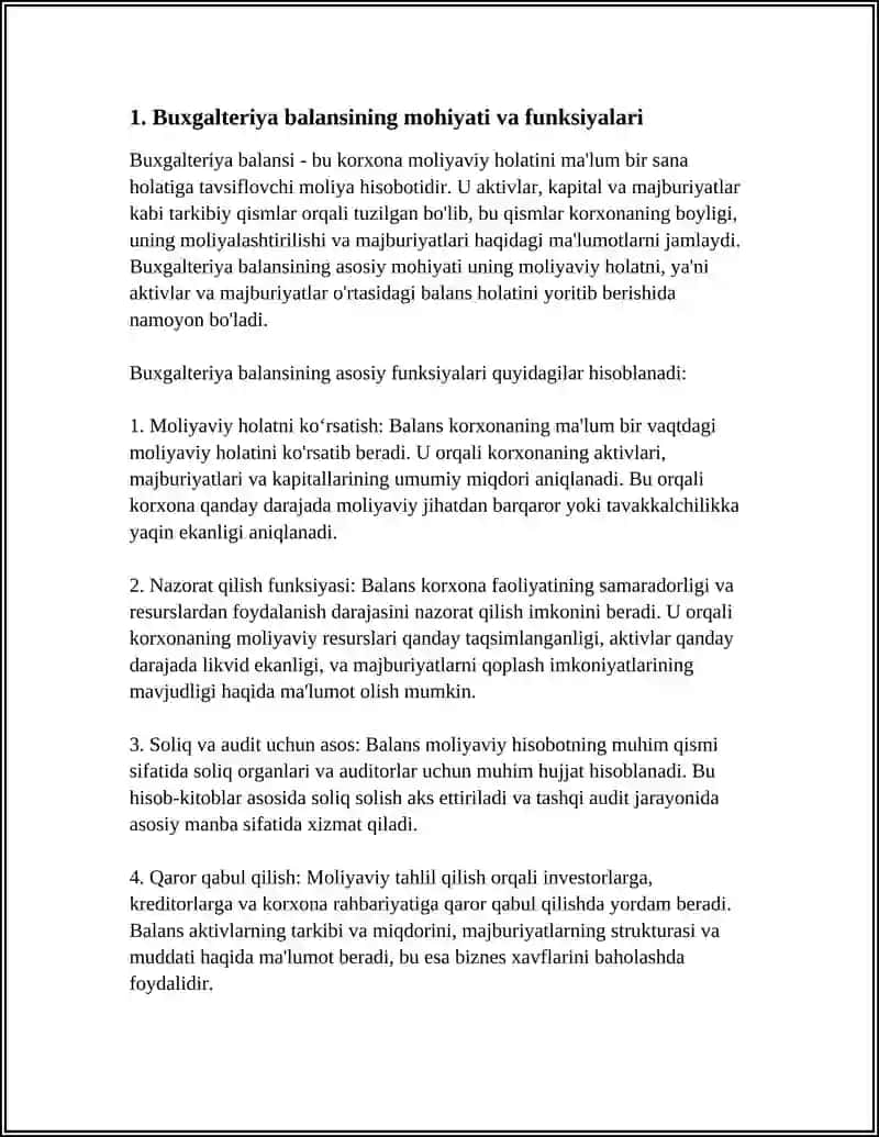 BUXGALTERIYA BALANSI VA UNING TARKIBIY TUZILISHI 4