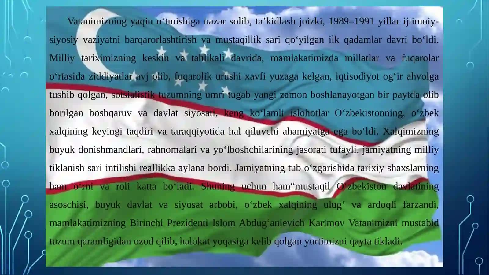 Milliy yuksalish g’oyasi millatlararo munosabatlarni rivojlantirishning yangi bosqichi sifatida 4