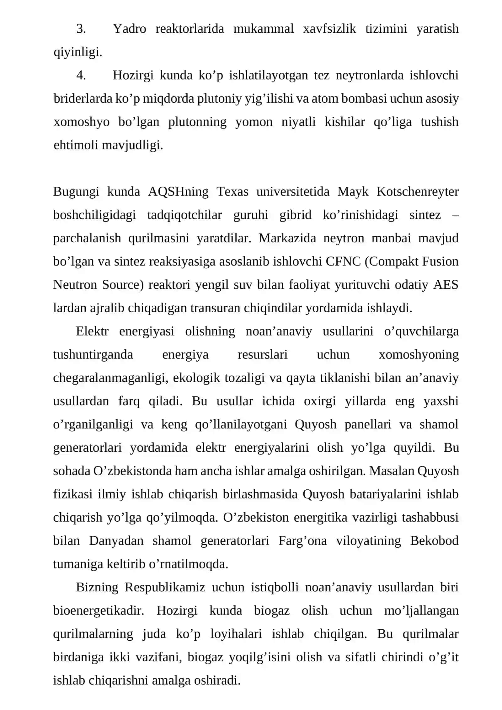 Noan’anaviy energiya manbalari 4