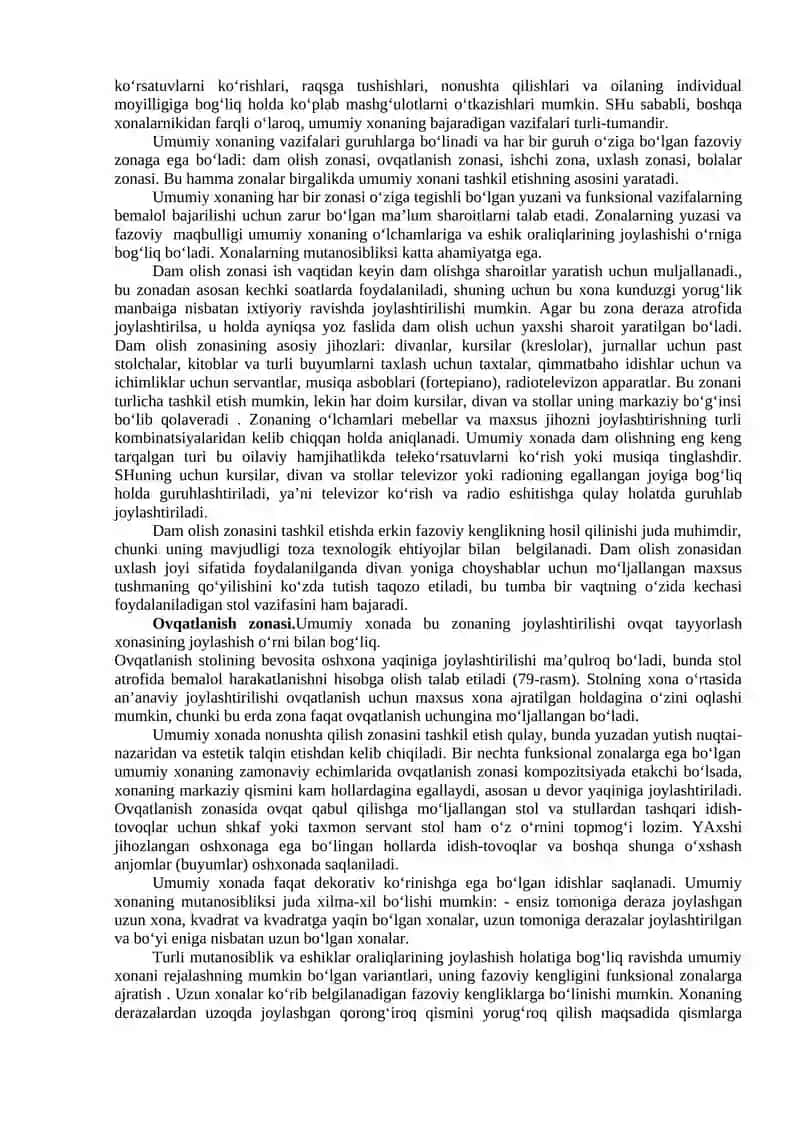 3-Mavzu- Kam qavatli va ko‘p qavatli mehmonxonalar, ularning interyerlaridagi o‘ziga xosliklar 4
