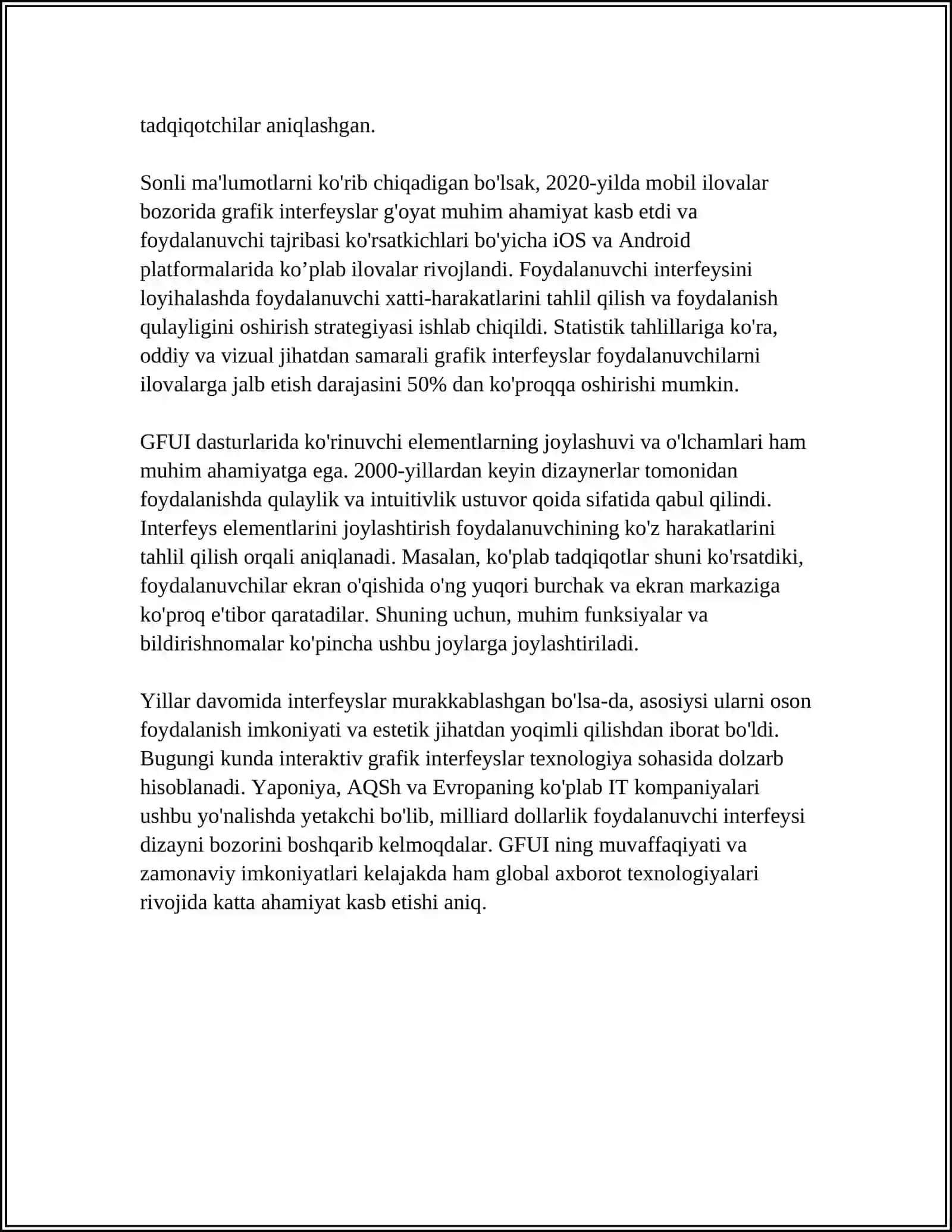 GRAFIK USER INTERFACE (GUI) ASOSLARI 4