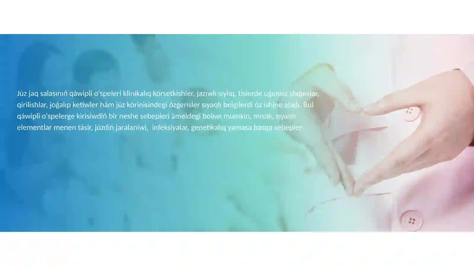 Júz-jaq salasiniń qáwipli óspeleri. Klassifikaciyasi, klinikasi, diagnoz hám emlew 4