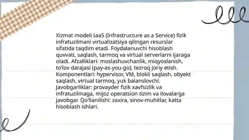 Bulutli texnologiyalar va ularning turlari 4