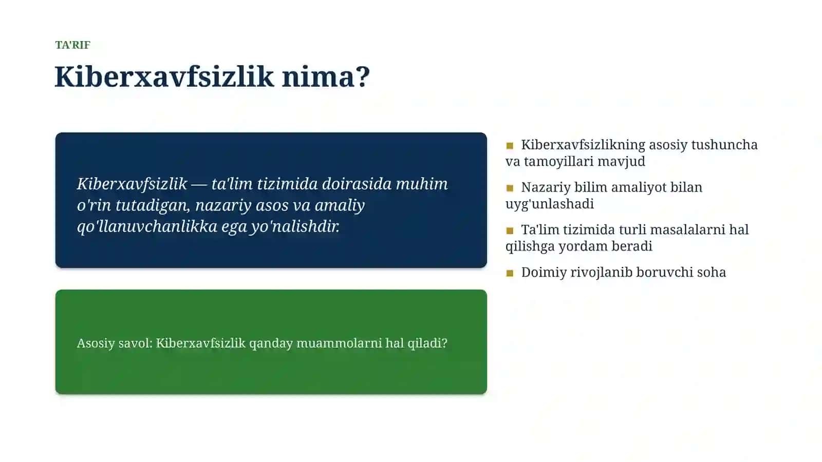 Kiberxavfsizlik 4