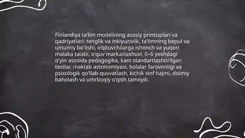 Rivojlangan davlatlar ta'lim tizimi (AQSh, Finlandiya, Janubiy Koreya) misolida o'rganish 4