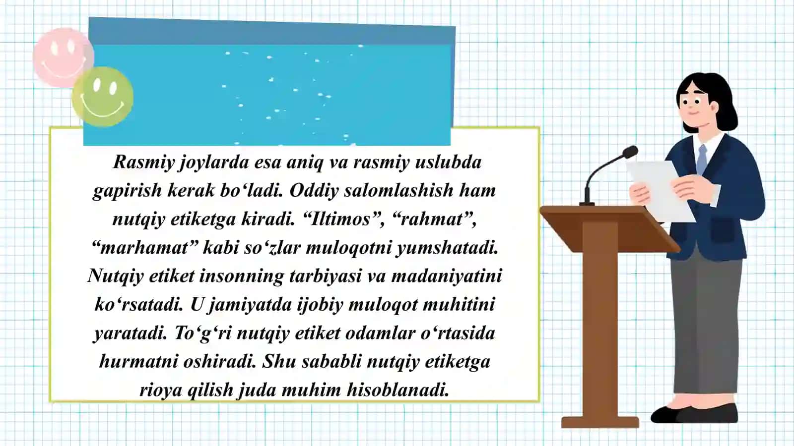 IFODALI O'QISH PRAKTIKUMI" fanidan tayyorlagan TAQDIMOTI 4