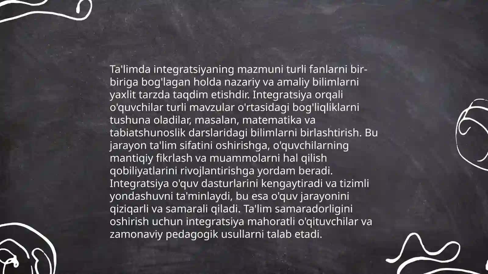 Boshlang'ich ta'limda innovatsiya va integratsiya fanining mazmuni, maqsad va vazifalari 4