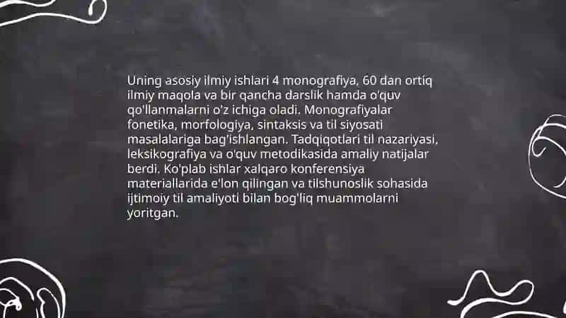 Bahodir Sarimsoqov ilmiy merosi 4