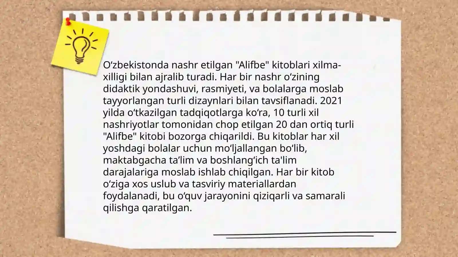 Alifbe va Yozuv Daftarlari 4