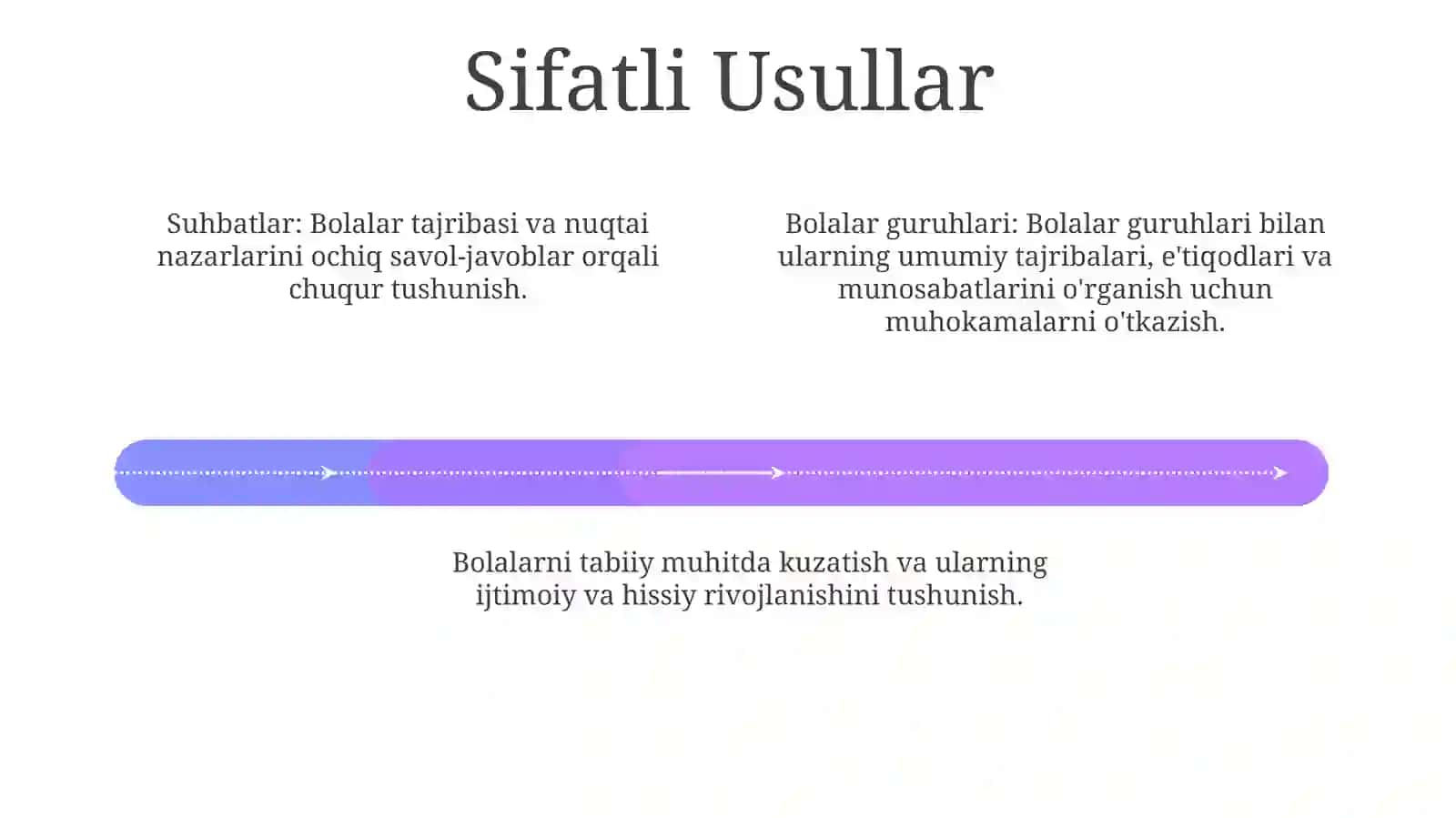 Bola psixologiyasidagi Tadqiqot Dizaynlar 4