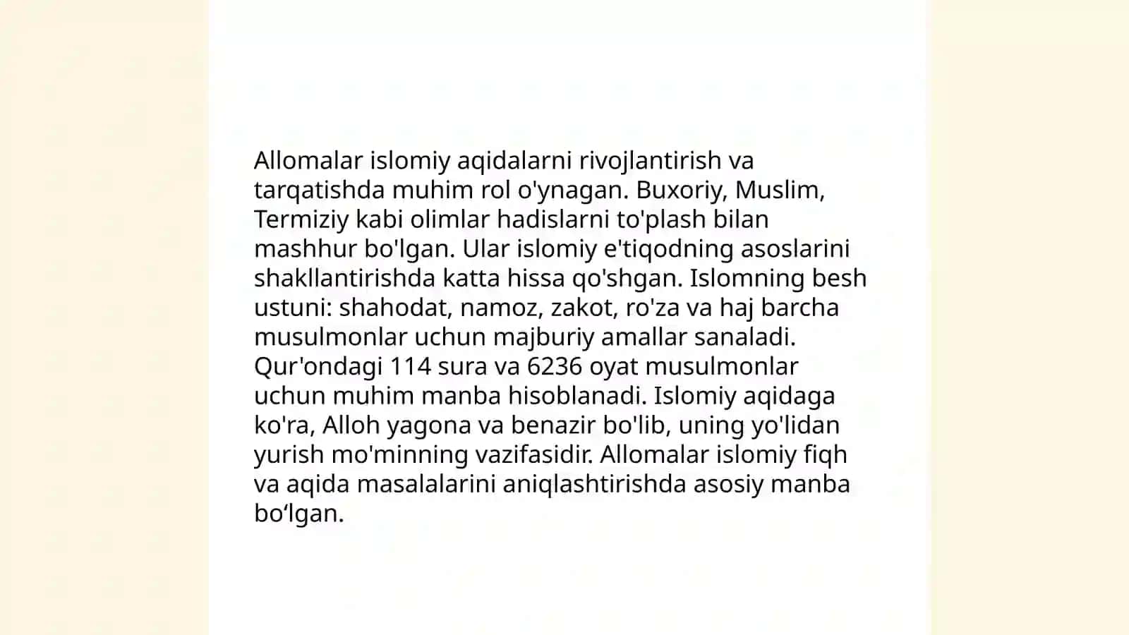 Allomalar din to'g'risida 4