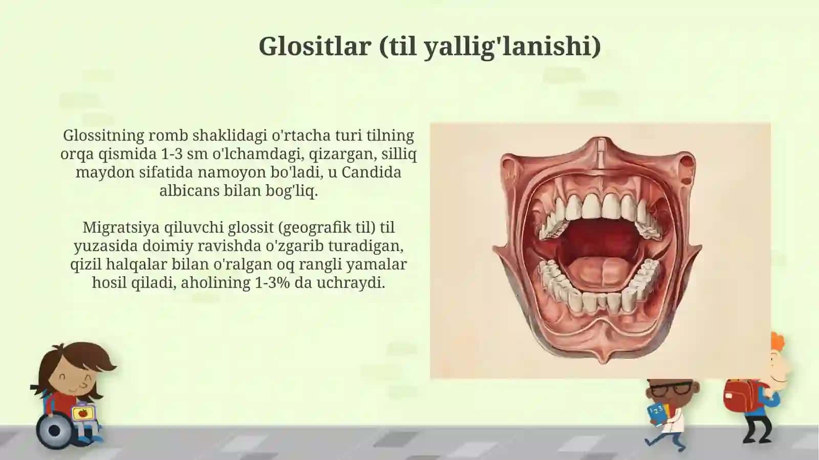 Og'iz boʻshlig'i shilliq qavatining kassaliklari 4