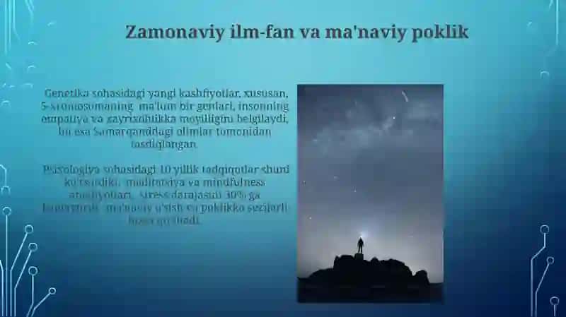 Ilmiy Bilimlar va Ma'naviy Rivojlanish 4