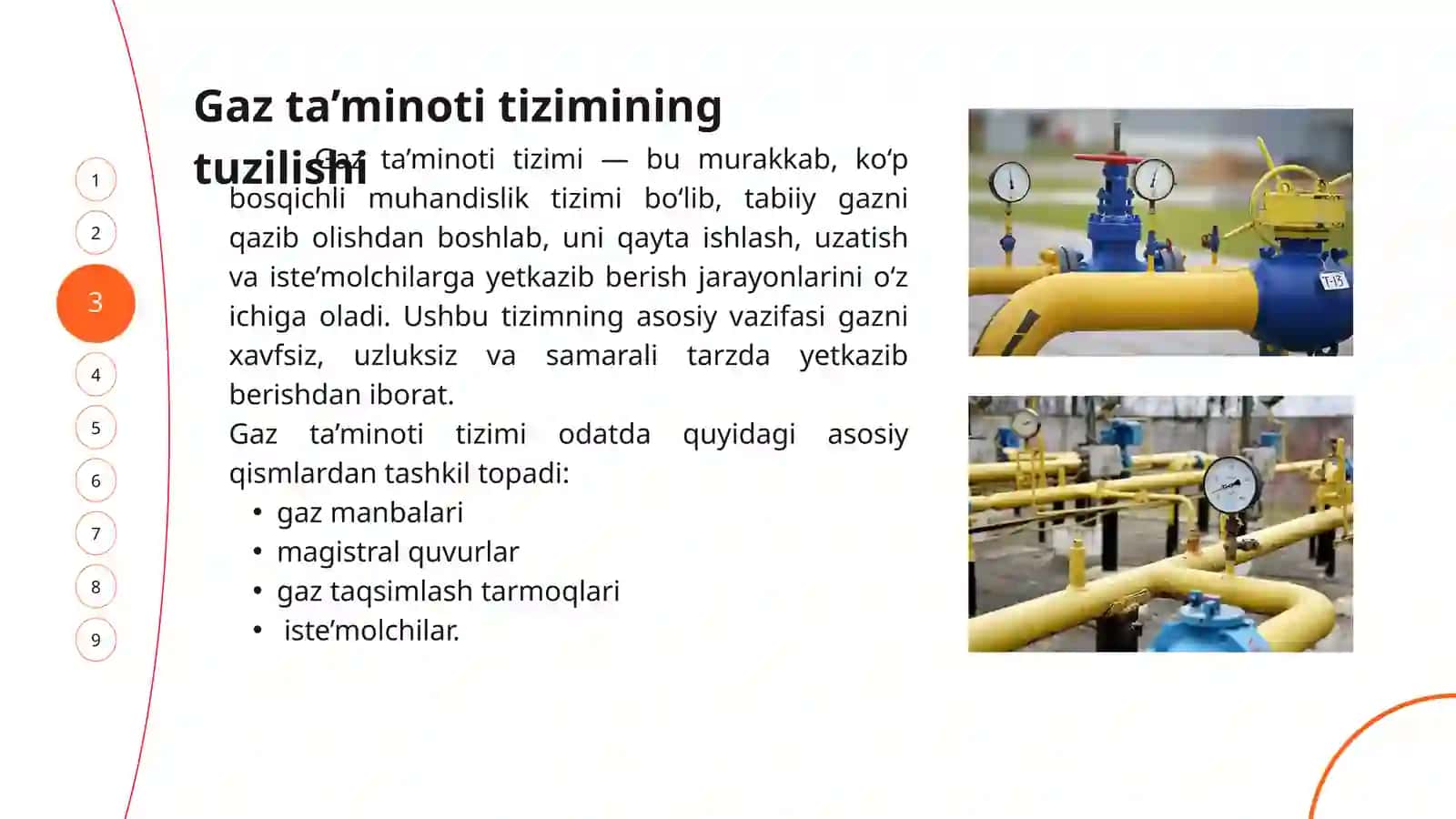 Gaz ta'minotida ishlatiladigan uskuna va jihozlar 4