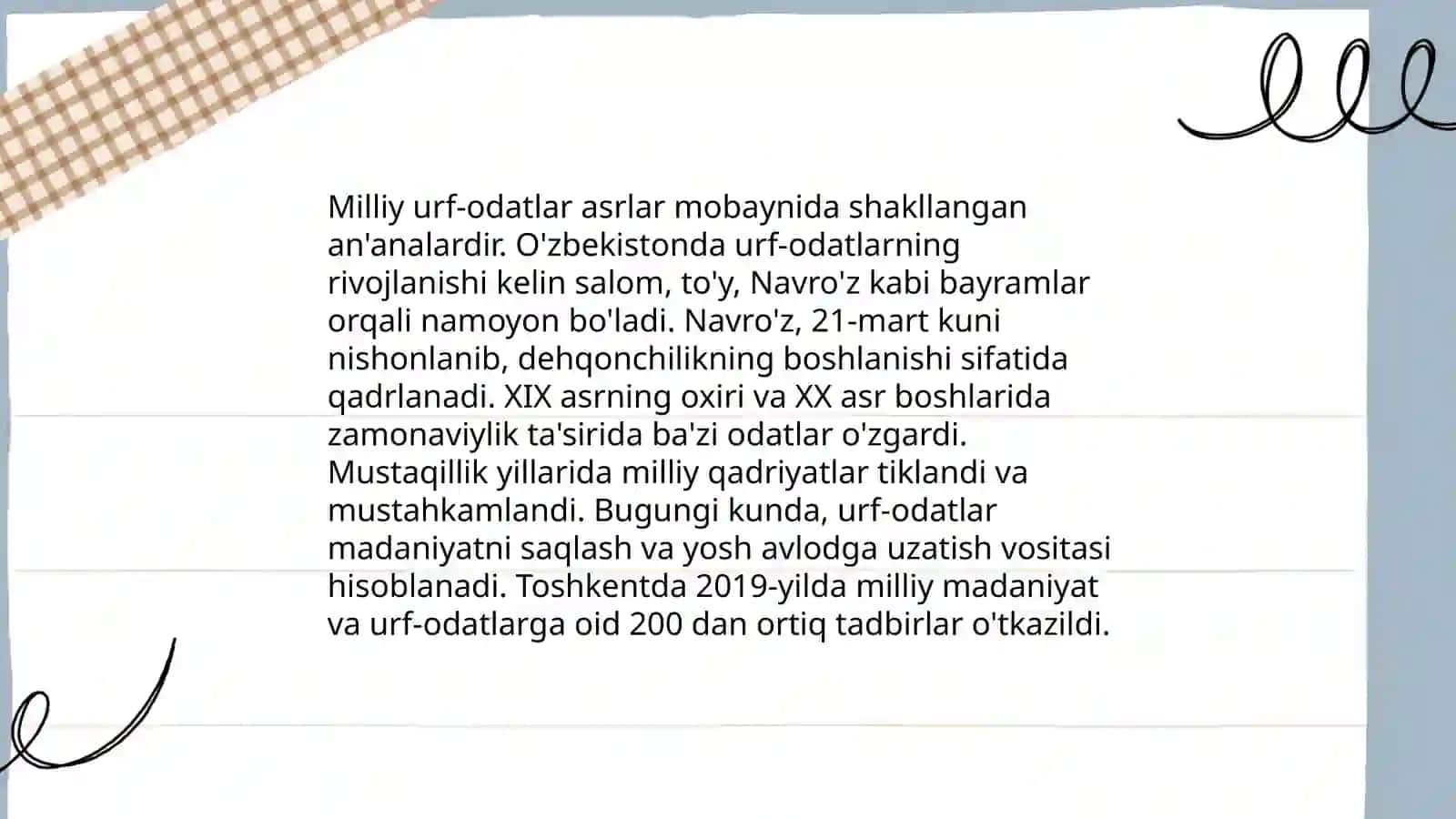 Yangi Oʻzbekistonda amalga oshirilayotgan ma’naviy o‘zgarishlar 4