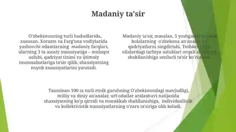 Shaxs shakllanishiga taʼsir etuvchi omillar 4