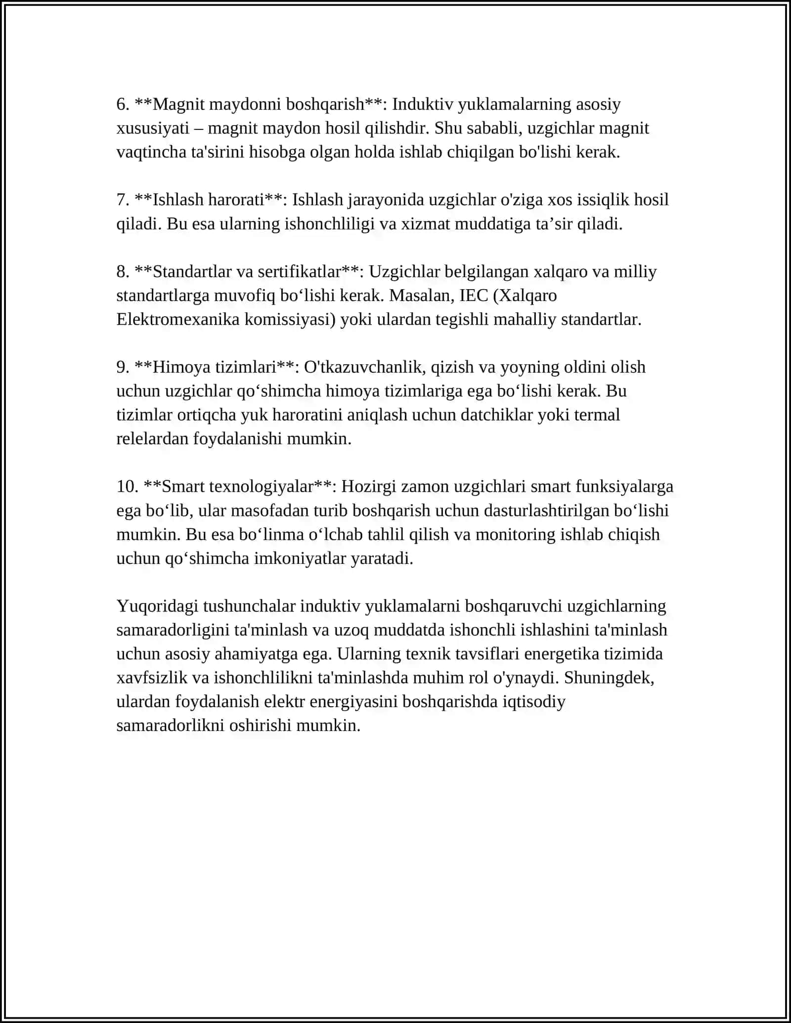 INDUKTIV YUKLAMANI UZGICHLARI 4