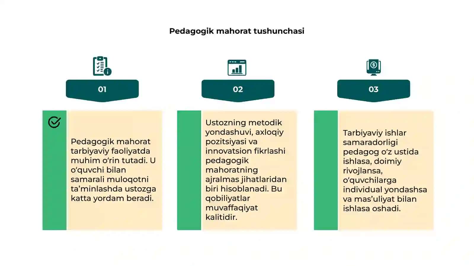 Tarbiyaviy ishlarni amalga oshirishda pedagogik mahorat 4