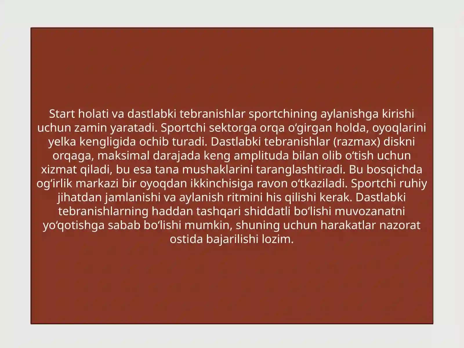 Disk uloqtirish texnikasi tahlili va o'rgatish uslubiyati 4