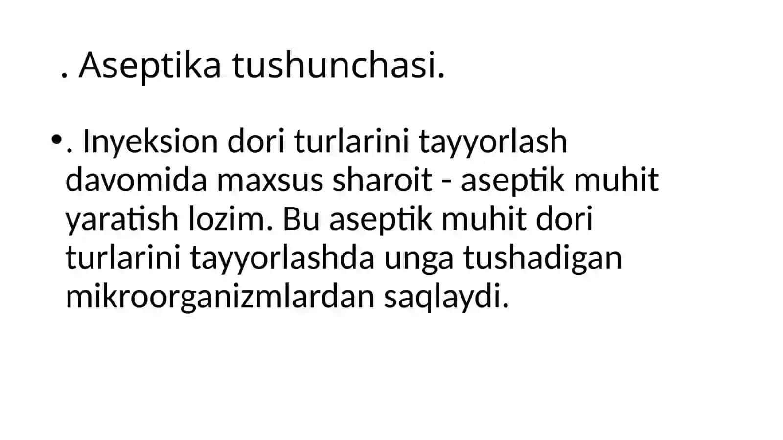 Steril doriturlari va ularni ishlatish 4
