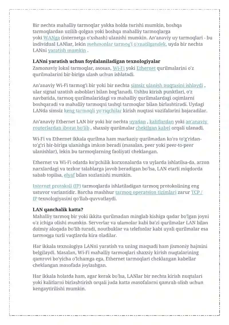 LAN nima? 4