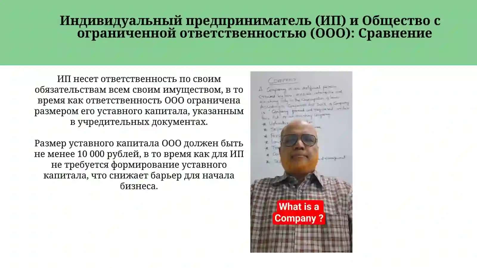 Основные организационно-правовые формы бизнеса 4