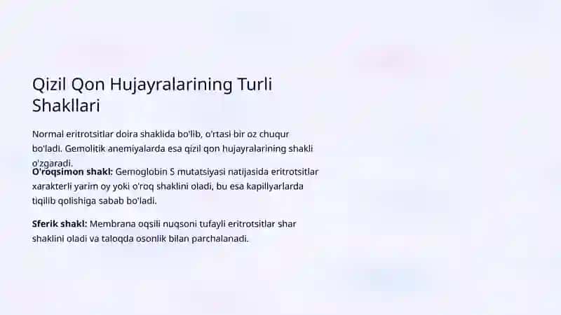 Gemolitik Anemiyalar Propedevtikasi 4