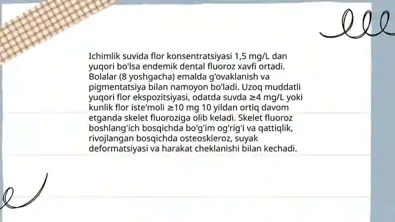 Biogen elementlar konsentratsiyasi o'zgarishi bilan bog'liq endemik va kasb kasalliklari 4
