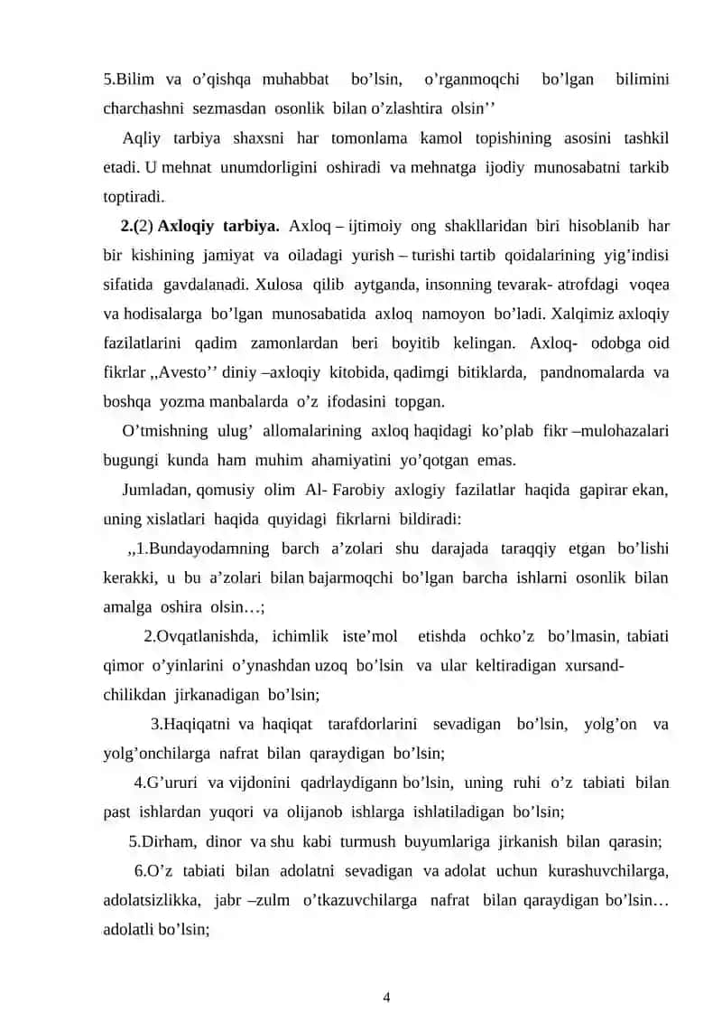 TARBIYAVIY ISHLAR METODIKASI 4