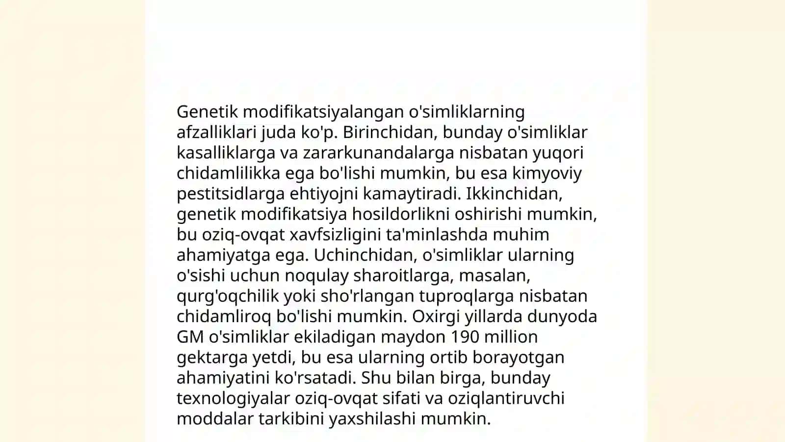 O'simlik va hayvon irsiyatini gen enjeneriyasi usuli bilan o'zgarturish 4