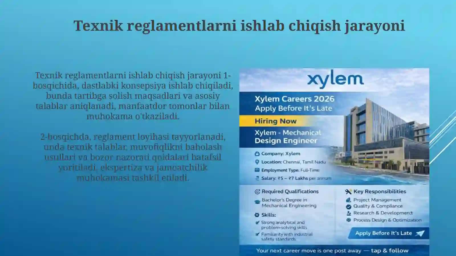 Texnik reglamentlarni turlari va ularni ishlab chiqish jarayon 4